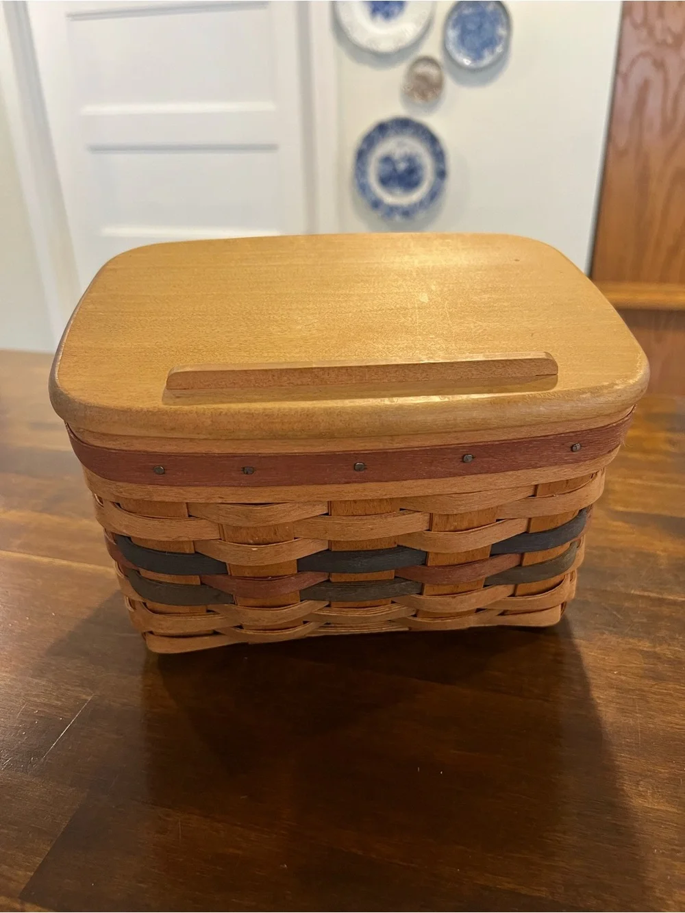 Longaberger Shades of Autumn Recipe Basket, 1994